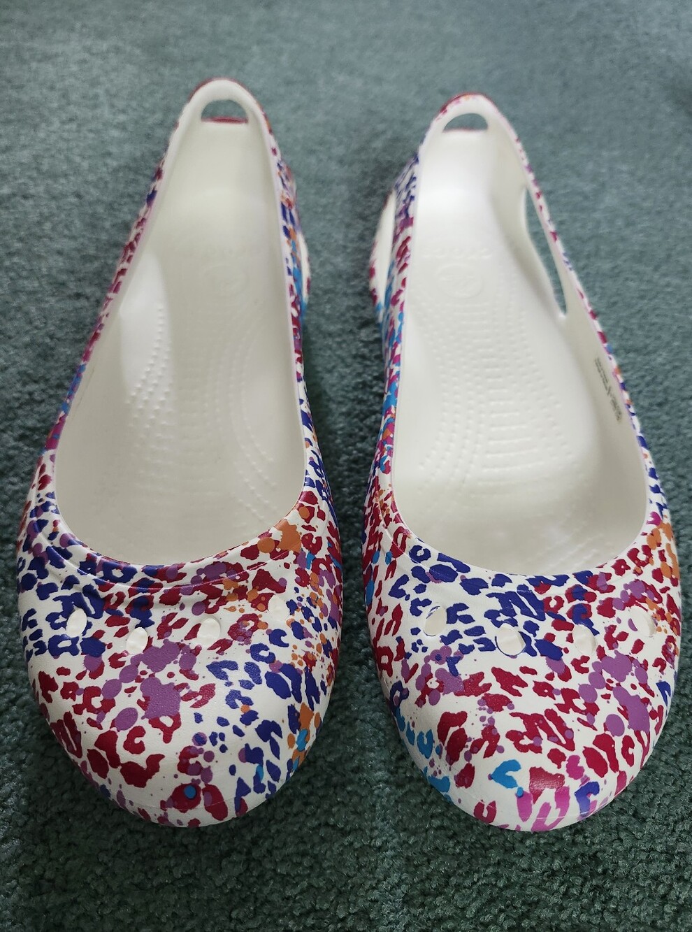 CROCS flats